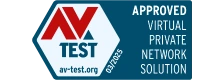 รางวัล VPN จาก AV-TEST